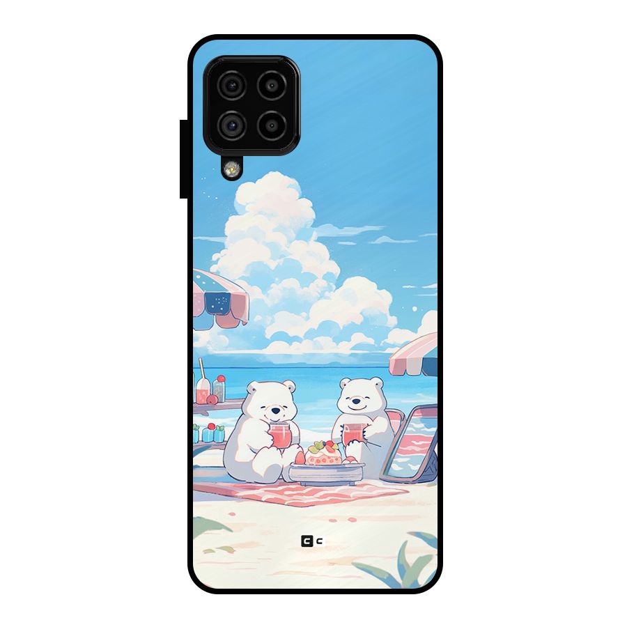 Picnic Time Metal Back Case for Galaxy A22 4G