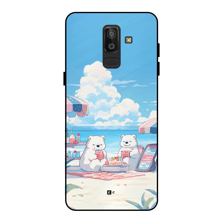 Picnic Time Metal Back Case for Galaxy J8
