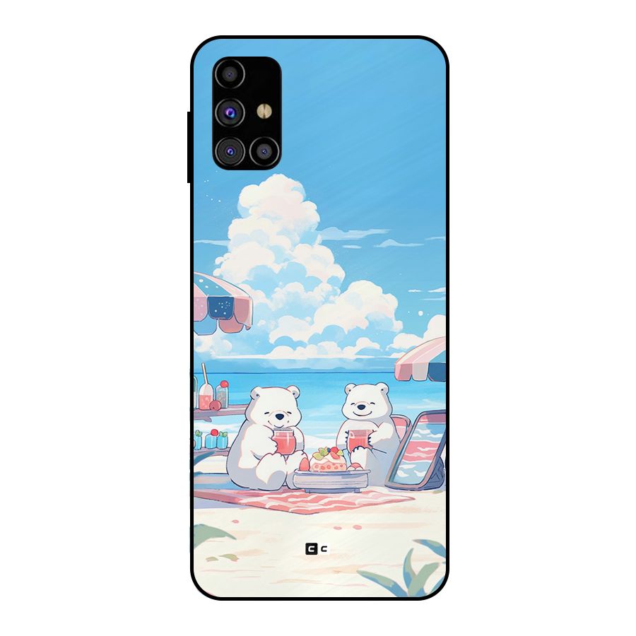 Picnic Time Metal Back Case for Galaxy M31s