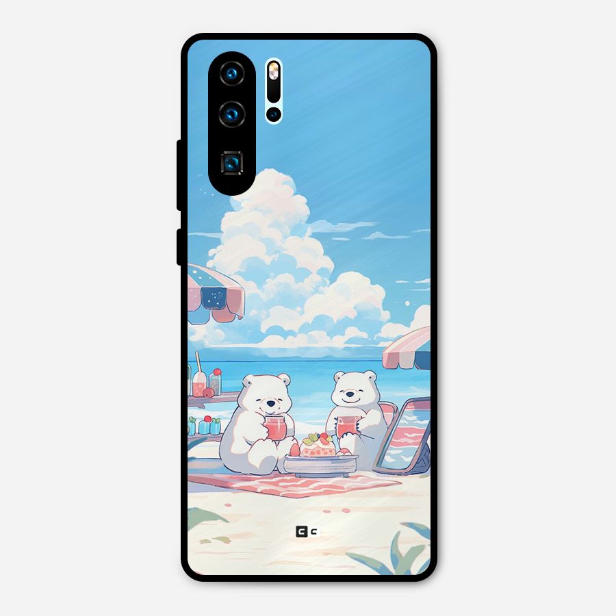 Picnic Time Metal Back Case for Huawei P30 Pro