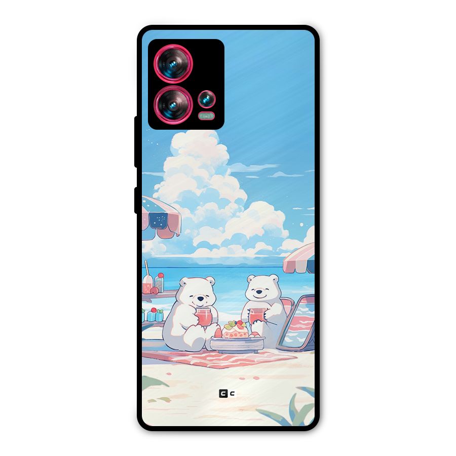 Picnic Time Metal Back Case for Motorola Edge 30 Fusion