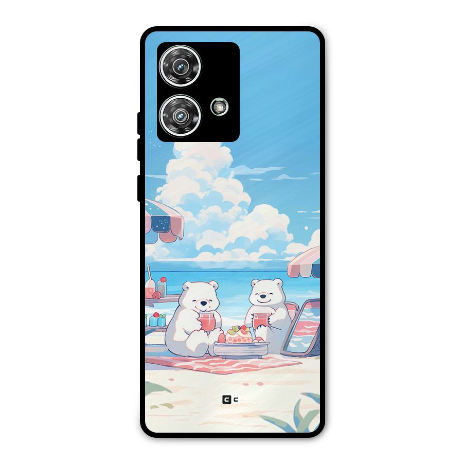 Picnic Time Metal Back Case for Motorola Edge 40 Neo