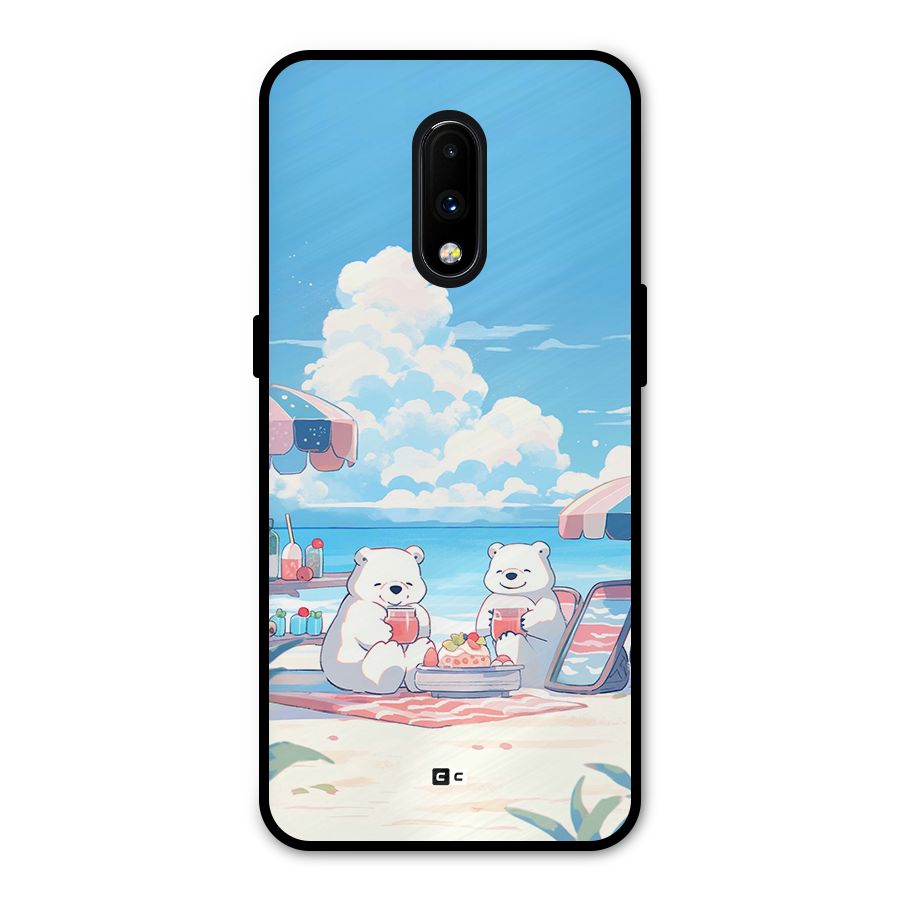 Picnic Time Metal Back Case for OnePlus 7