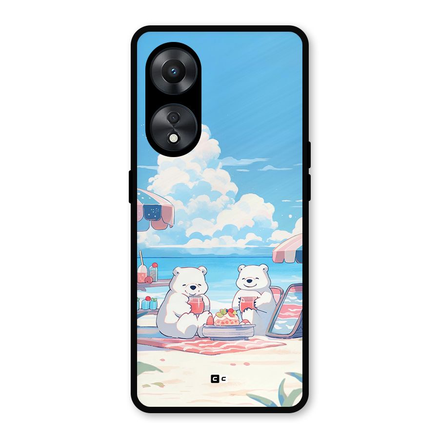 Picnic Time Metal Back Case for Oppo A78