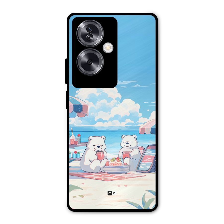 Picnic Time Metal Back Case for Oppo A79 5G