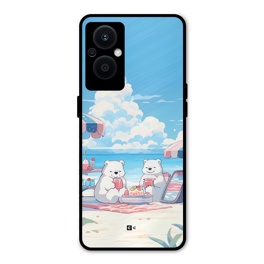 Picnic Time Metal Back Case for Oppo F21 Pro 5G