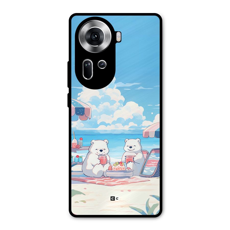 Picnic Time Metal Back Case for Oppo Reno11 5G