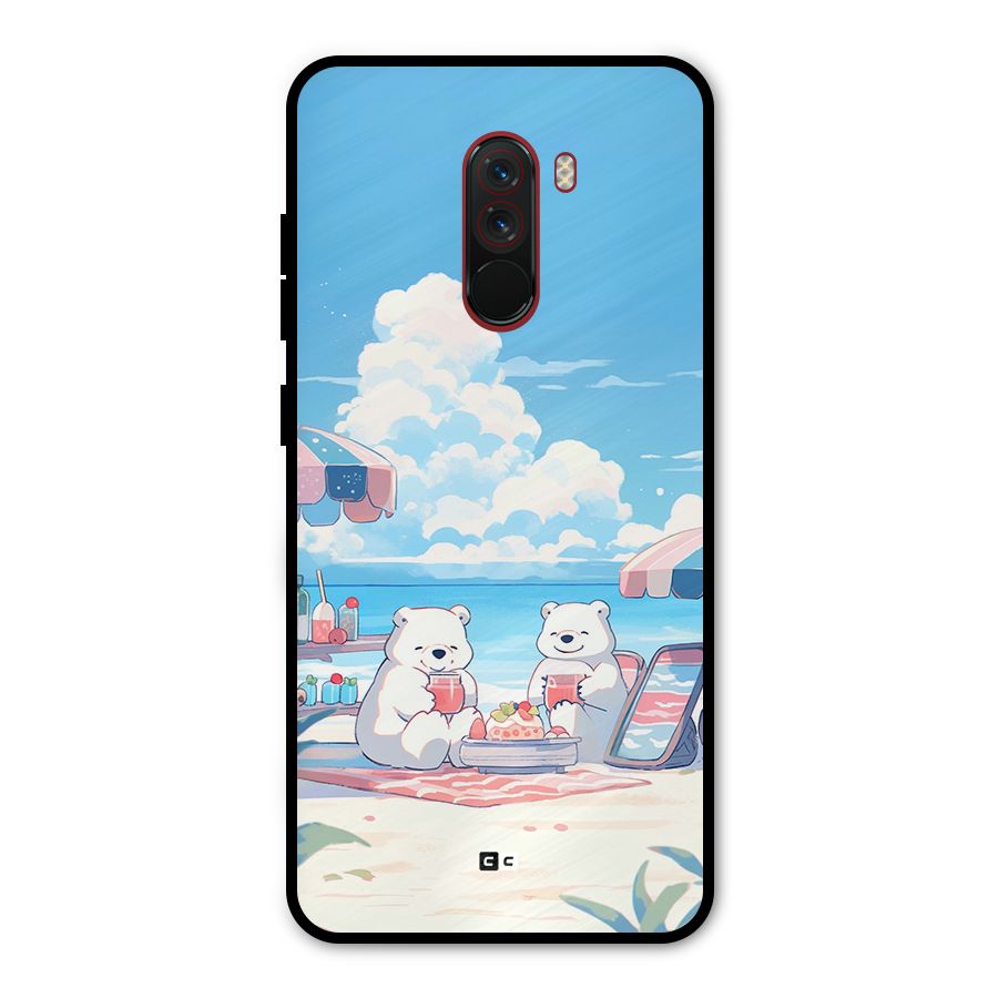 Picnic Time Metal Back Case for Poco F1