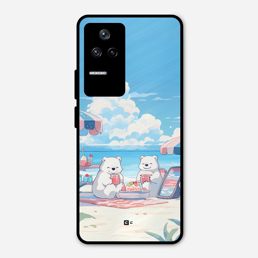 Picnic Time Metal Back Case for Poco F4 5G