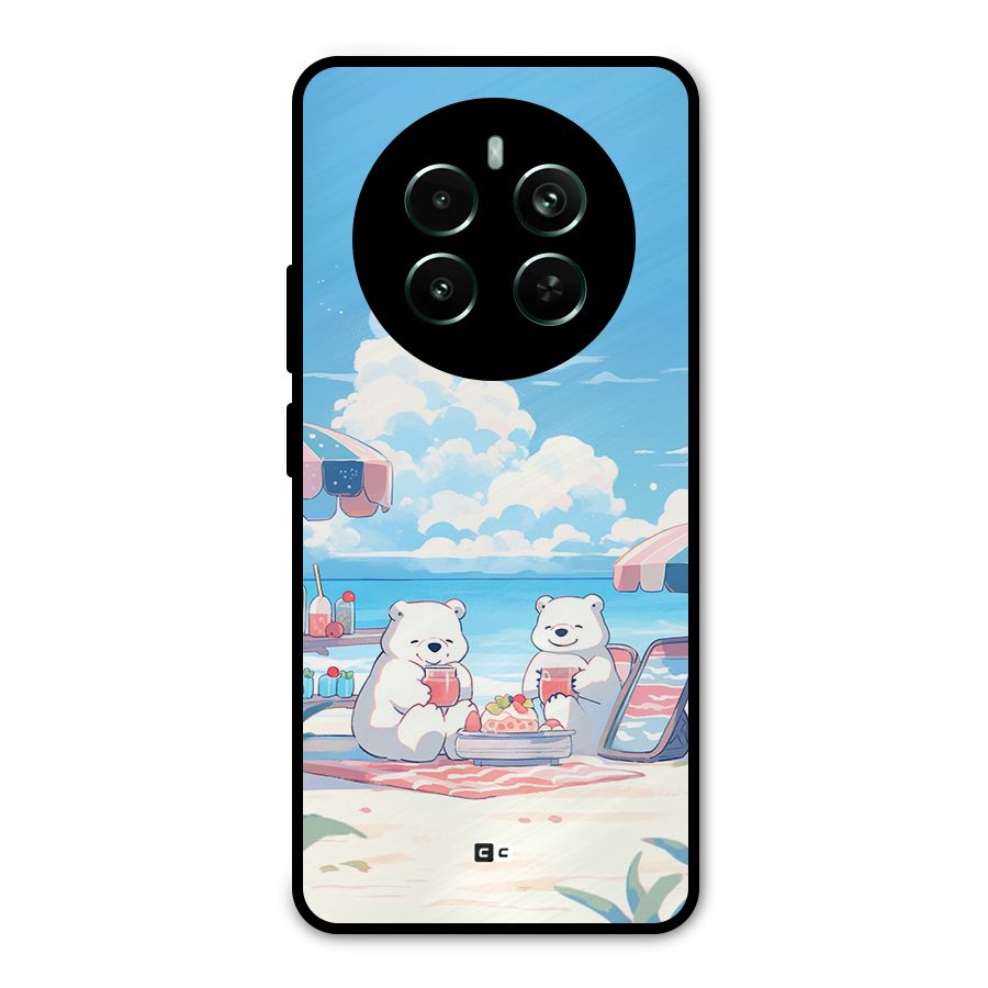 Picnic Time Metal Back Case for Realme 12 Plus
