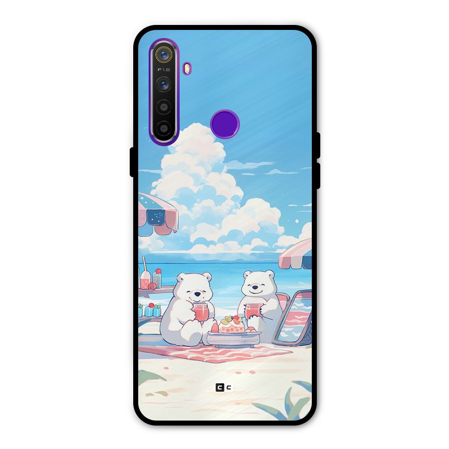 Picnic Time Metal Back Case for Realme 5