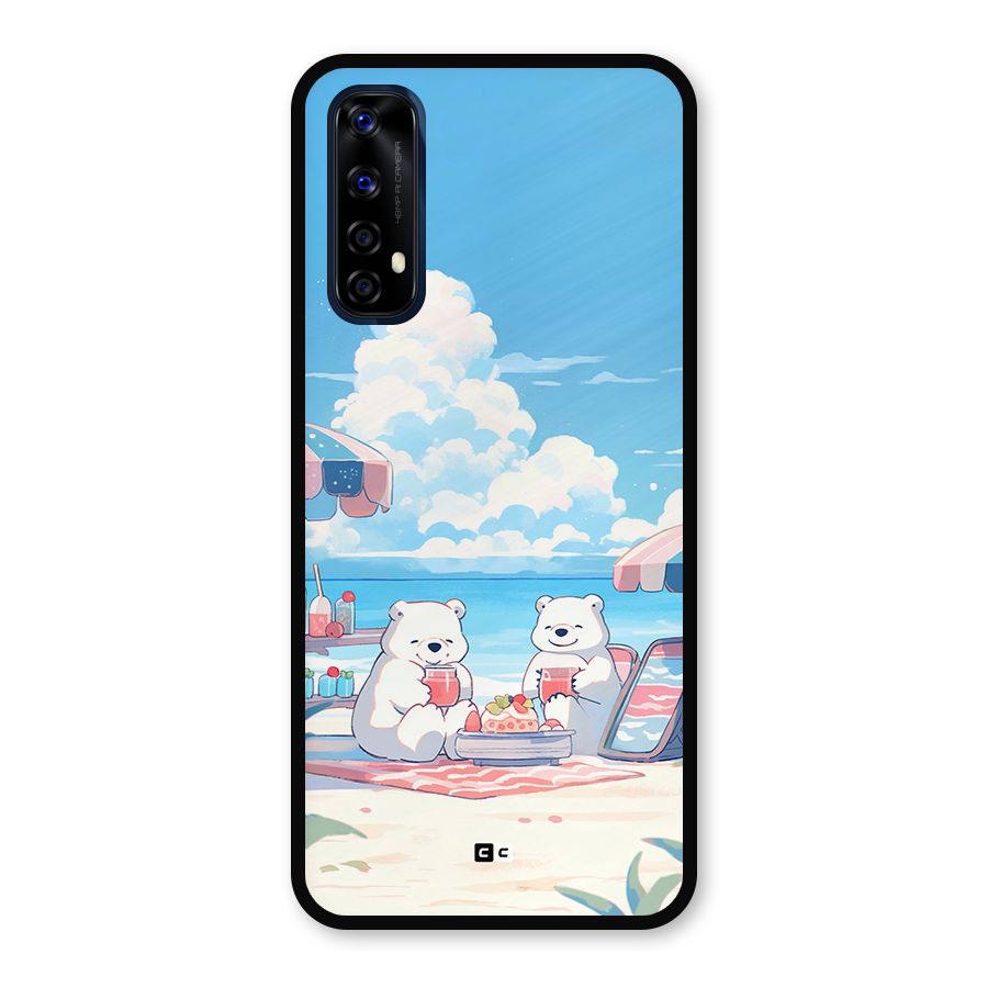 Picnic Time Metal Back Case for Realme 7