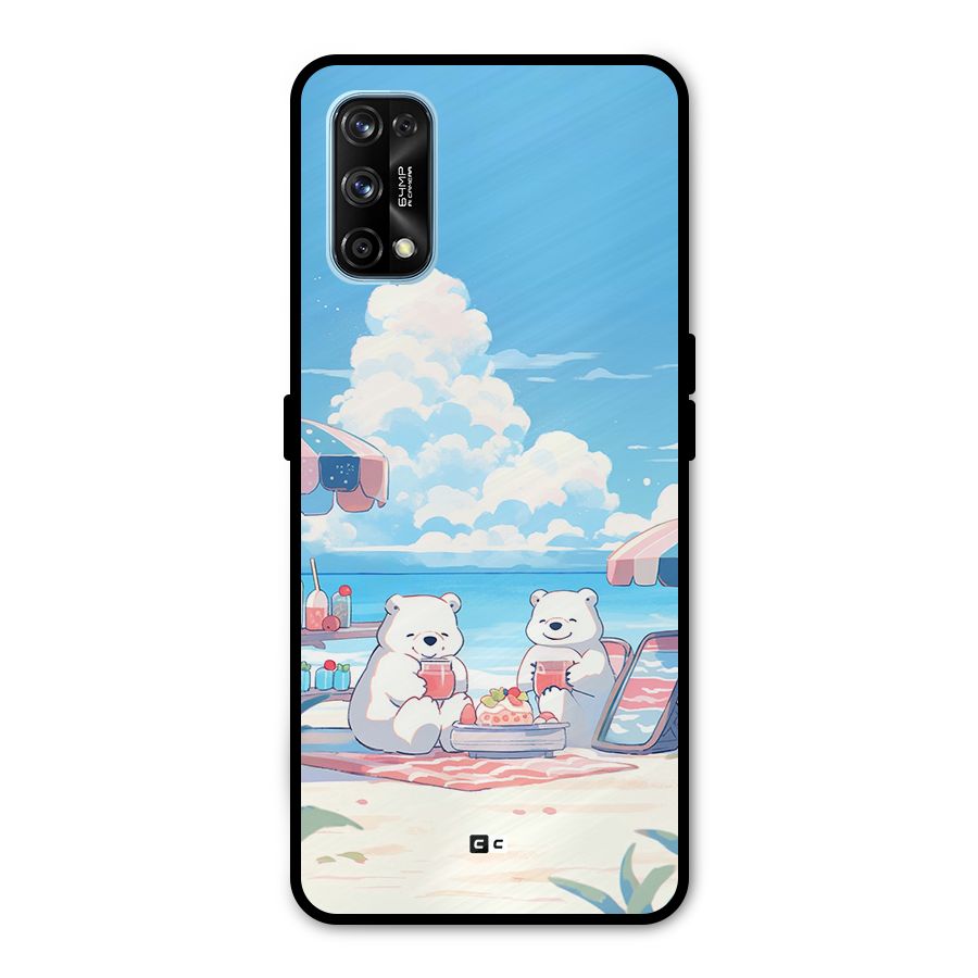 Picnic Time Metal Back Case for Realme 7 Pro