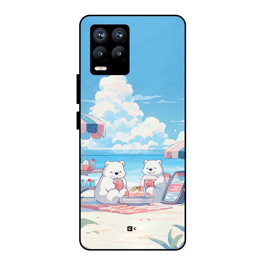 Picnic Time Metal Back Case for Realme 8 Pro