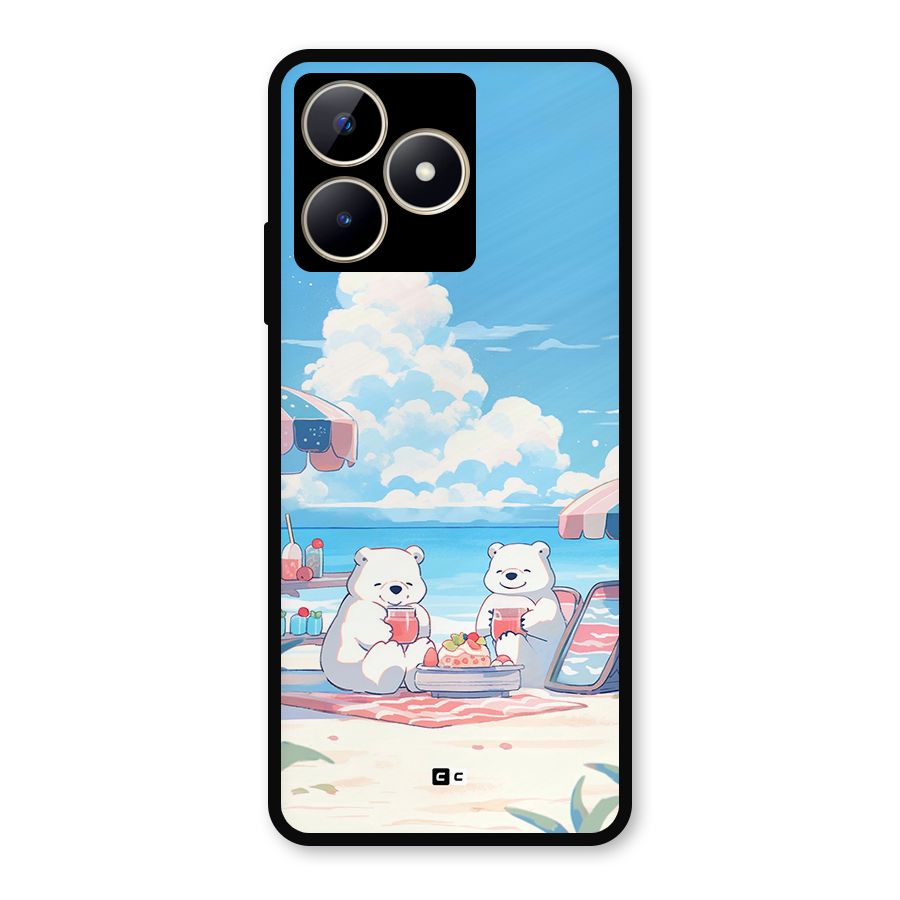 Picnic Time Metal Back Case for Realme C53