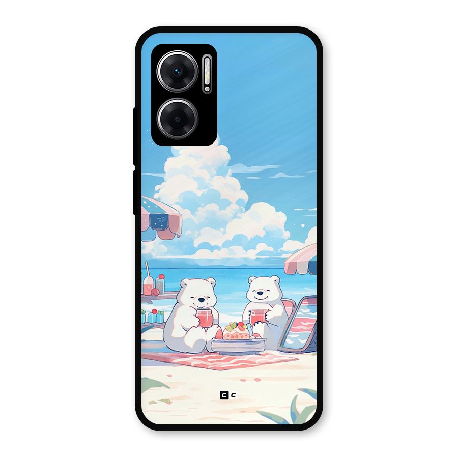 Picnic Time Metal Back Case for Redmi 11 Prime 5G