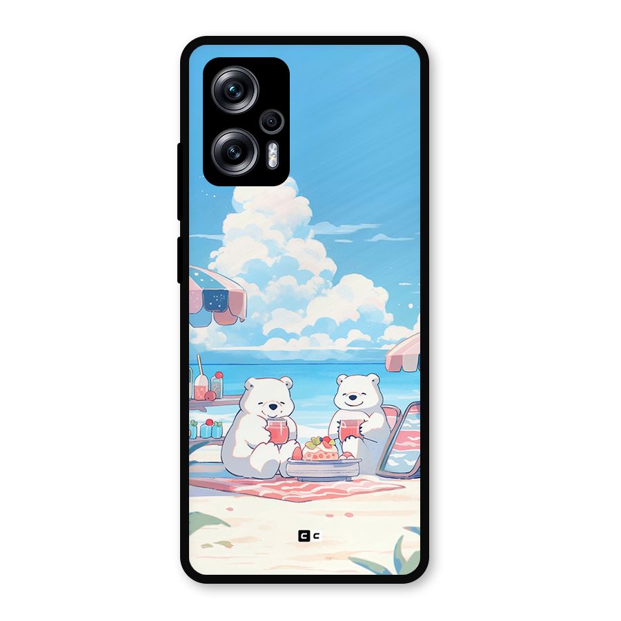Picnic Time Metal Back Case for Redmi K50i