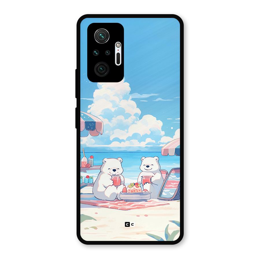 Picnic Time Metal Back Case for Redmi Note 10 Pro