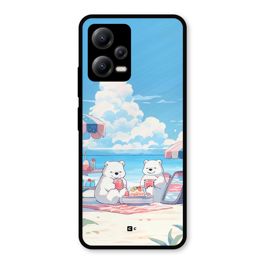 Picnic Time Metal Back Case for Redmi Note 12 5G