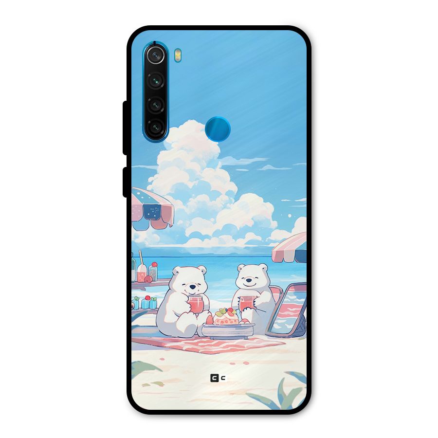Picnic Time Metal Back Case for Redmi Note 8