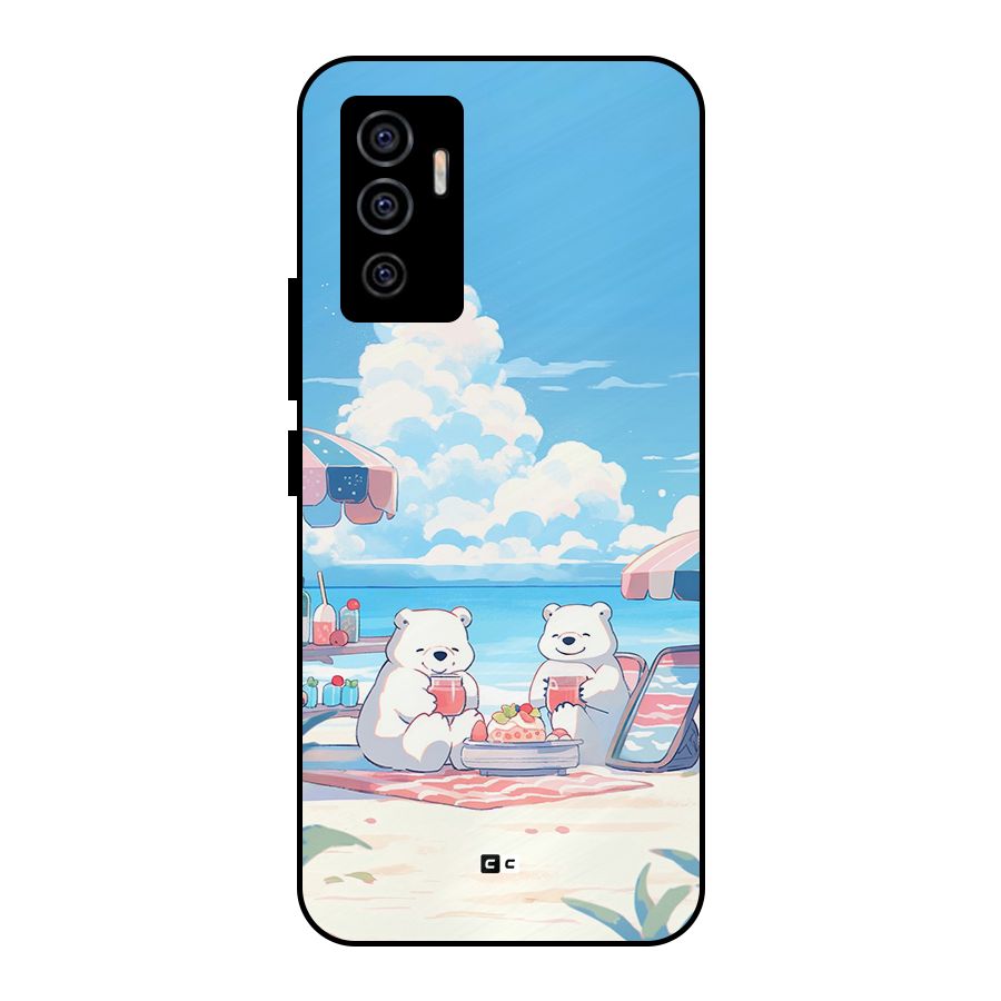 Picnic Time Metal Back Case for Vivo V23e
