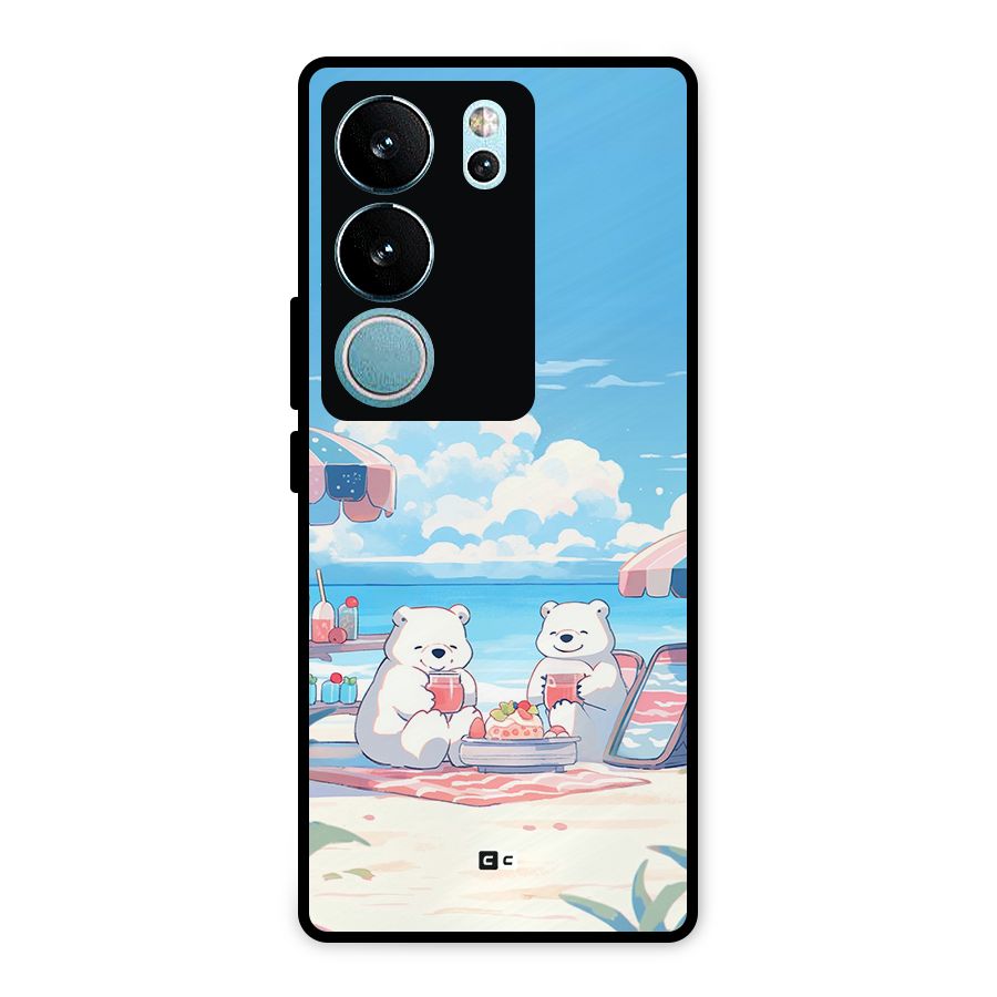 Picnic Time Metal Back Case for Vivo V29