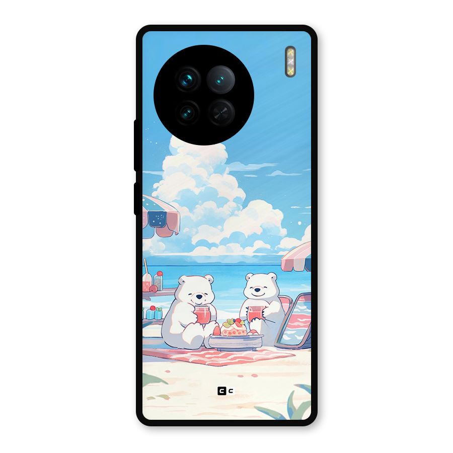 Picnic Time Metal Back Case for Vivo X90