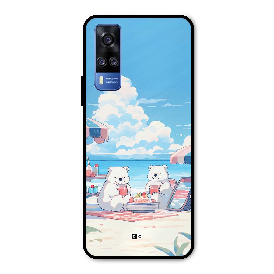 Picnic Time Metal Back Case for Vivo Y51A