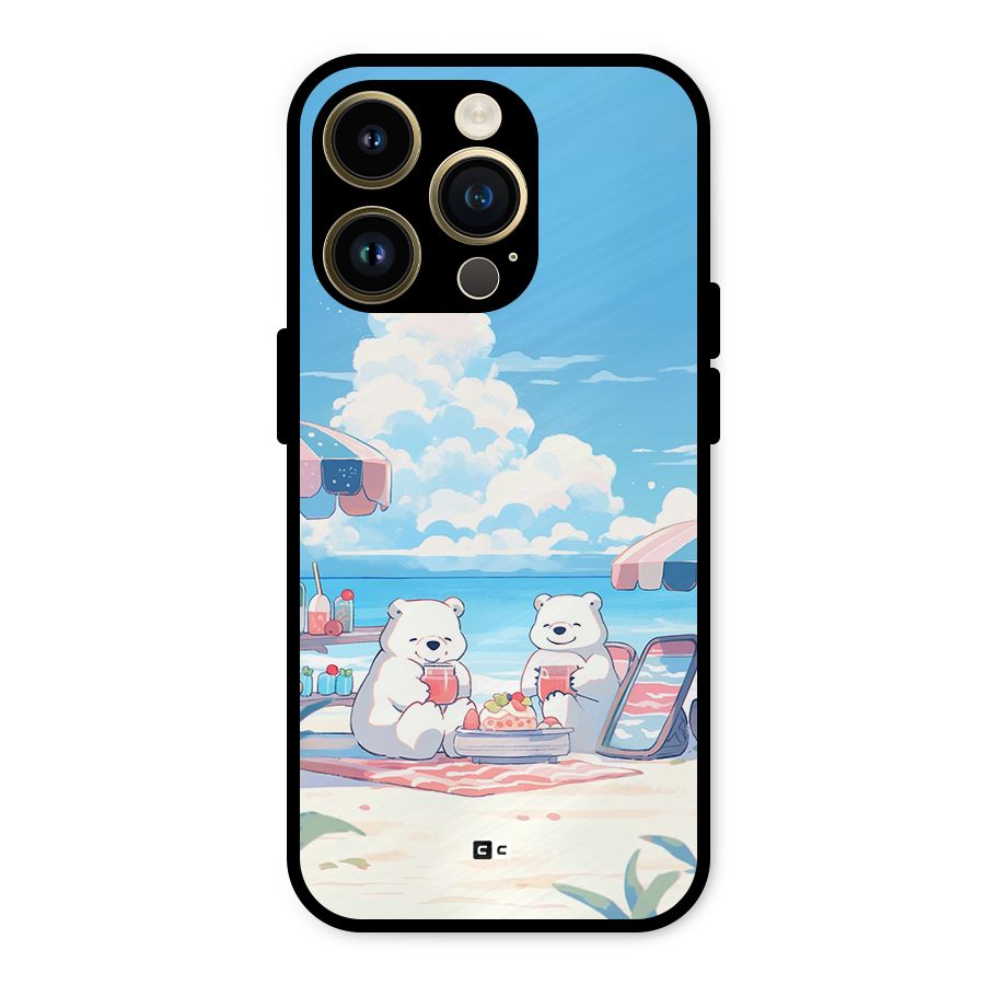 Picnic Time Metal Back Case for iPhone 14 Pro