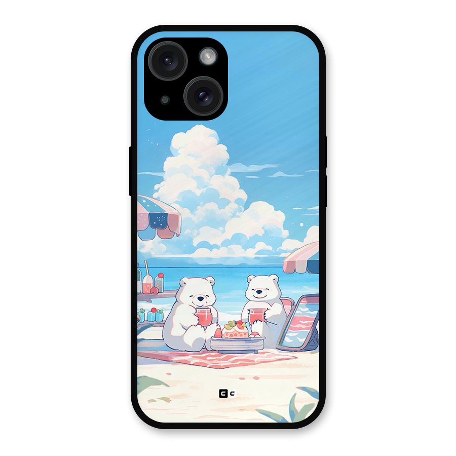Picnic Time Metal Back Case for iPhone 15