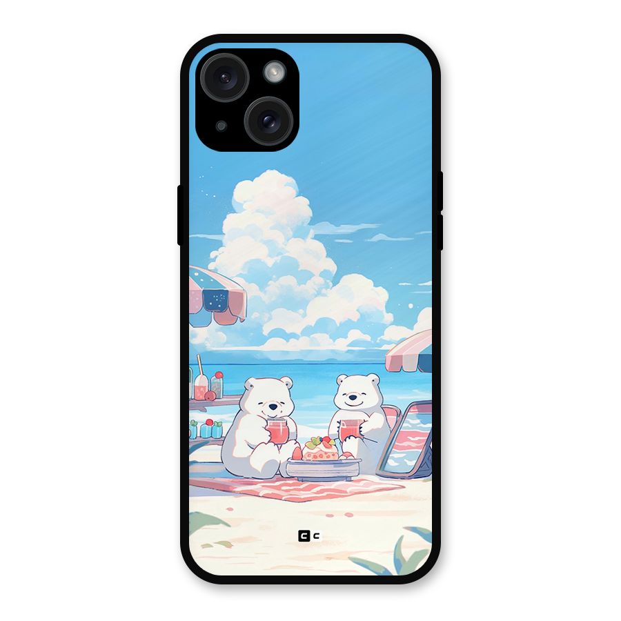Picnic Time Metal Back Case for iPhone 15 Plus