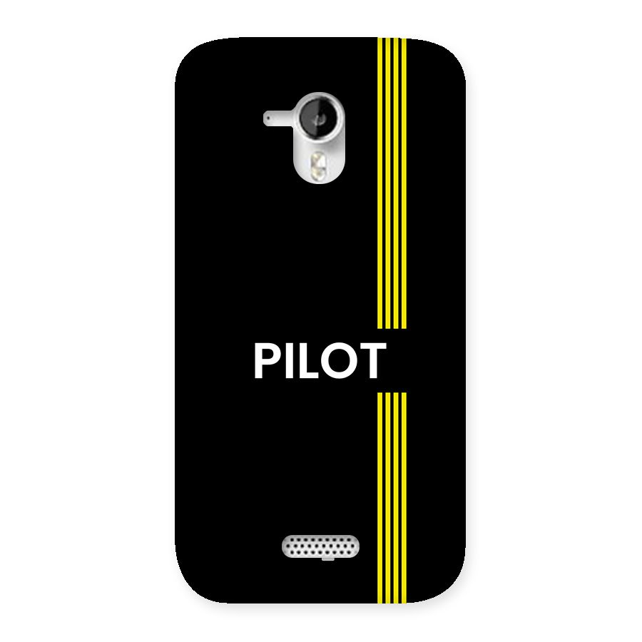 Pilot Stripes Back Case for Canvas HD A116