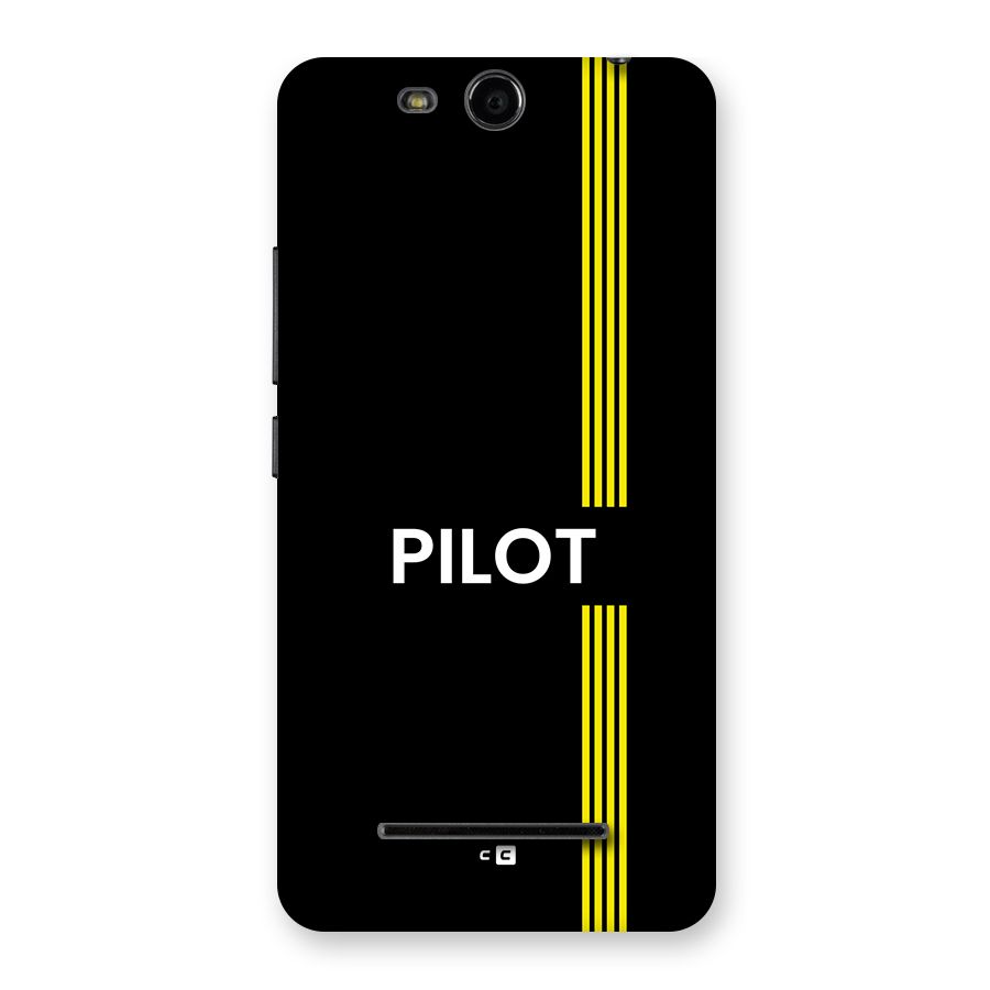 Pilot Stripes Back Case for Canvas Juice 3 Q392