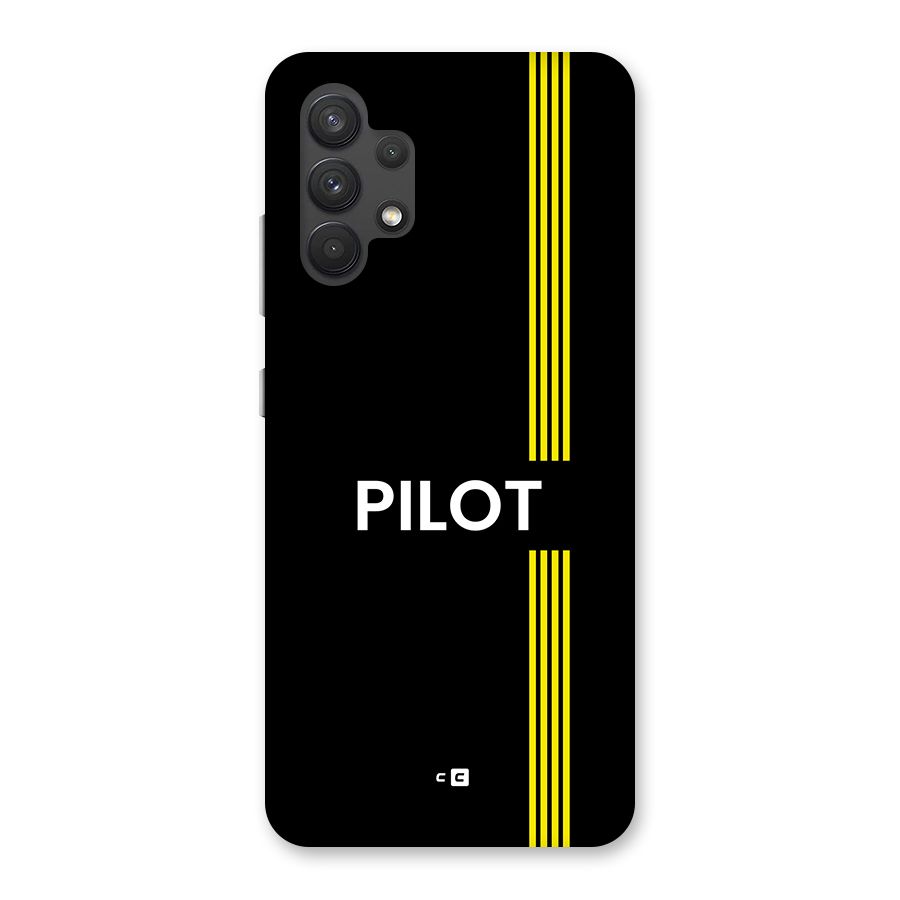 Pilot Stripes Back Case for Galaxy A32