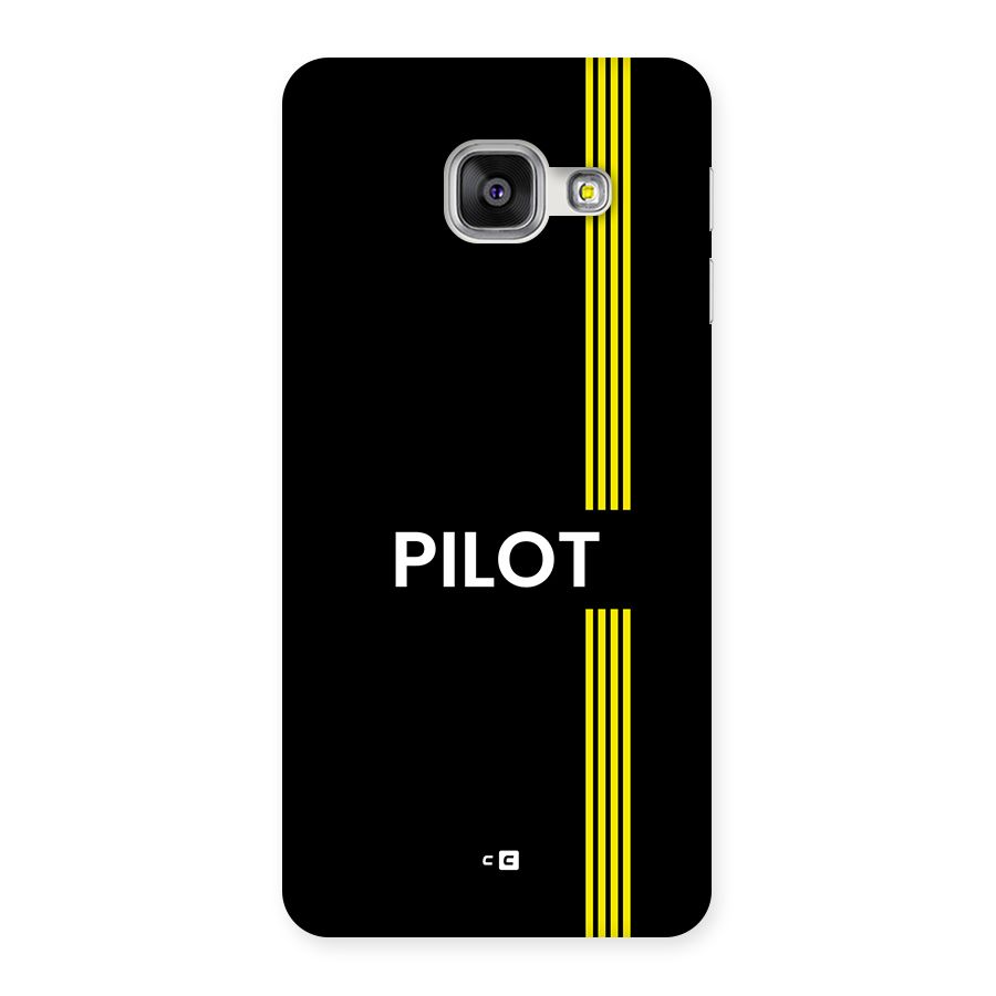 Pilot Stripes Back Case for Galaxy A3 (2016)