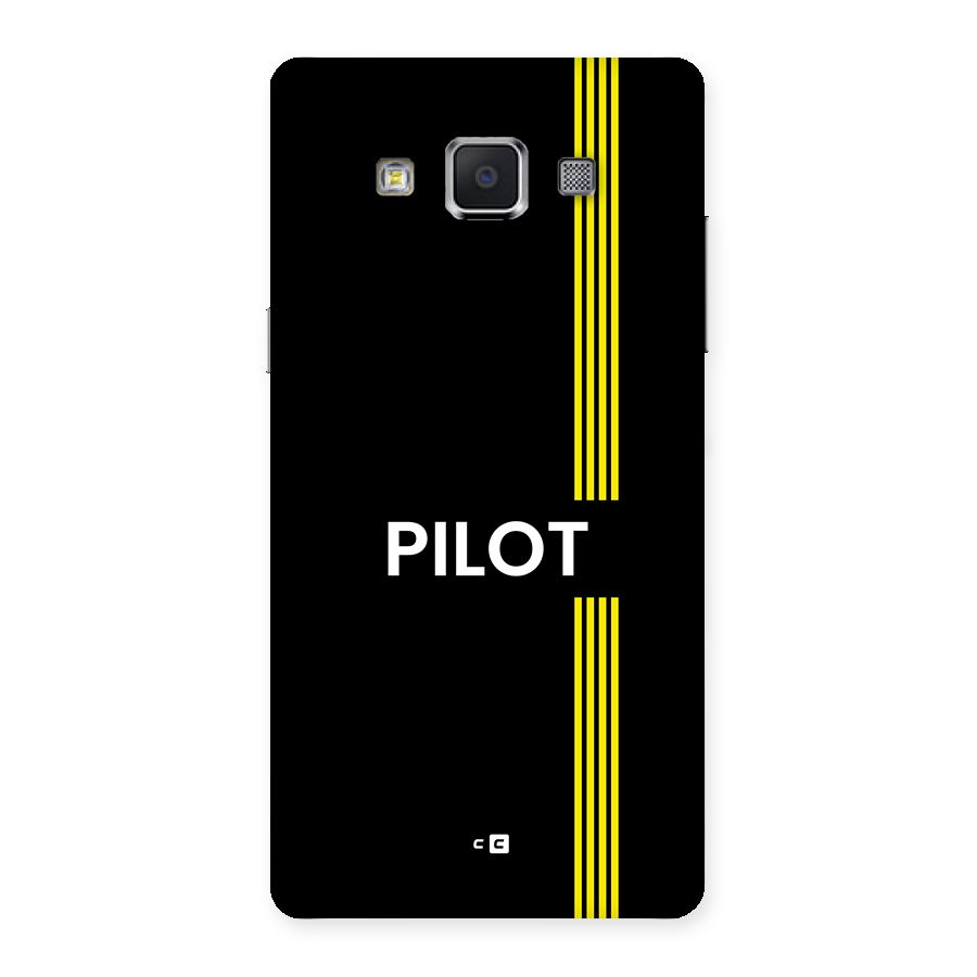 Pilot Stripes Back Case for Galaxy A5