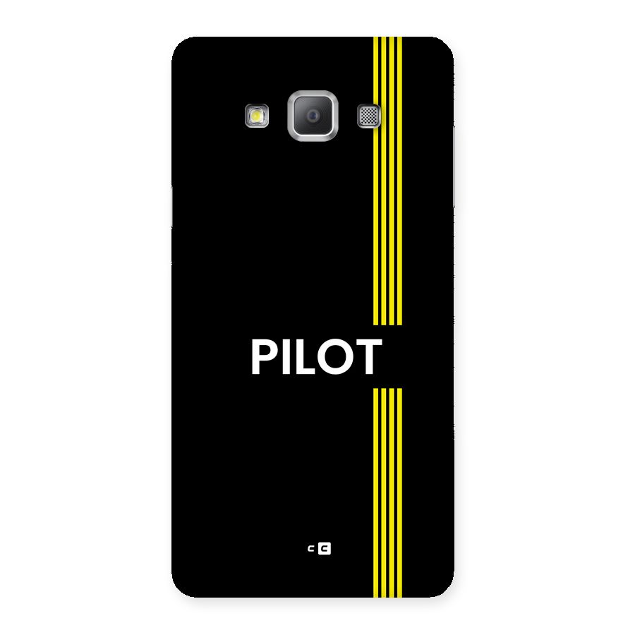 Pilot Stripes Back Case for Galaxy A7