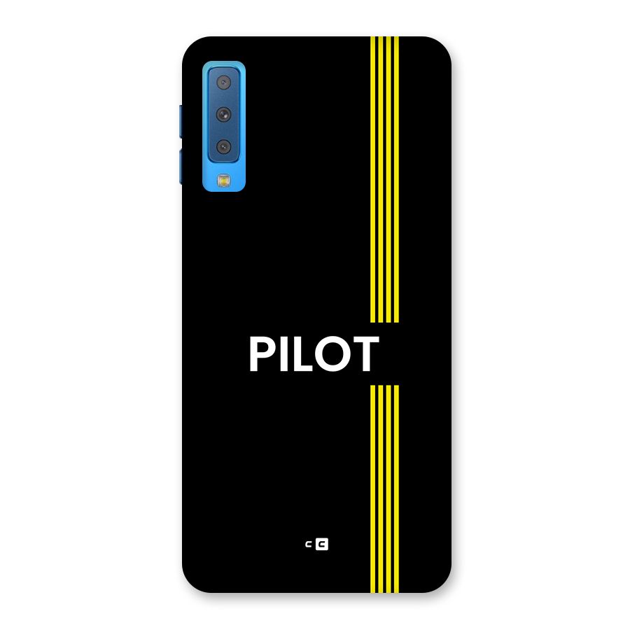 Pilot Stripes Back Case for Galaxy A7 (2018)