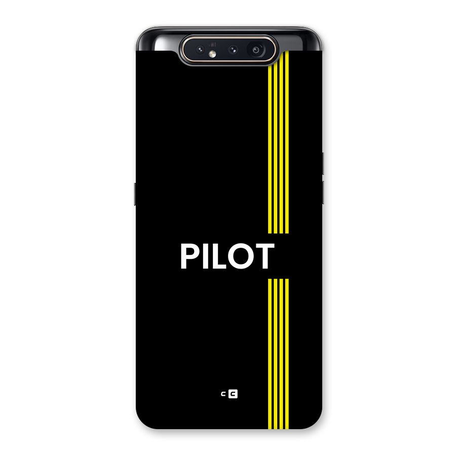 Pilot Stripes Back Case for Galaxy A80
