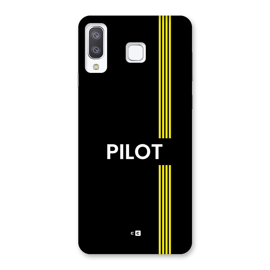 Pilot Stripes Back Case for Galaxy A8 Star