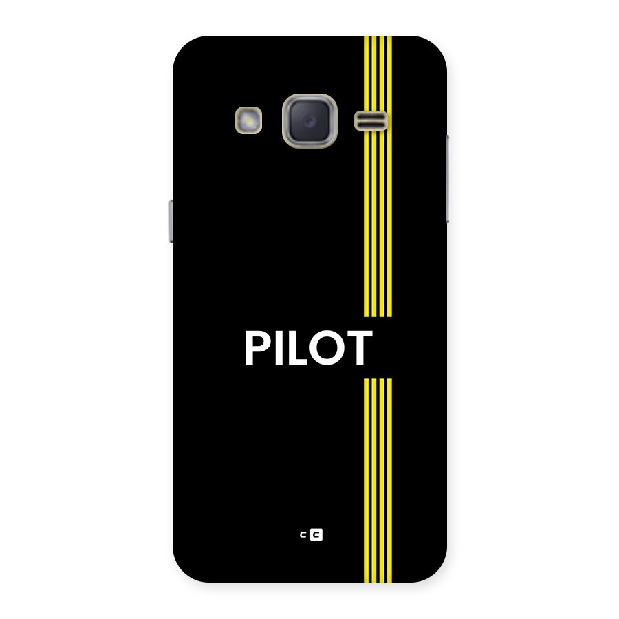 Pilot Stripes Back Case for Galaxy J2