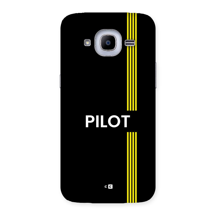 Pilot Stripes Back Case for Galaxy J2 2016