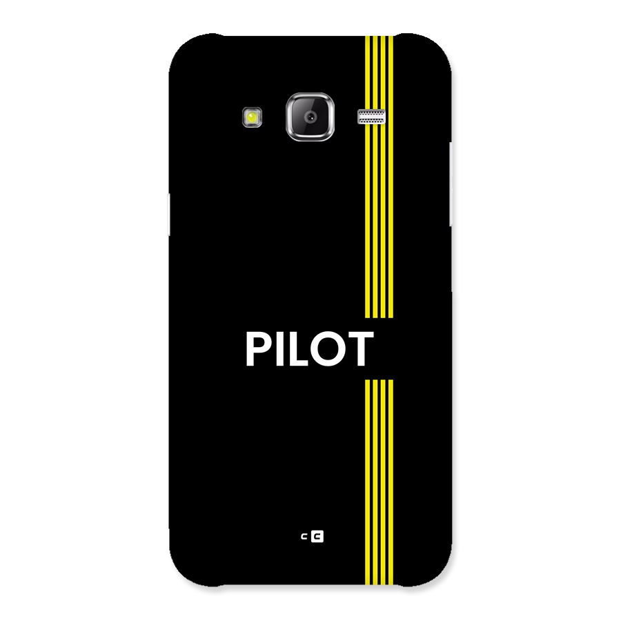 Pilot Stripes Back Case for Galaxy J2 Prime