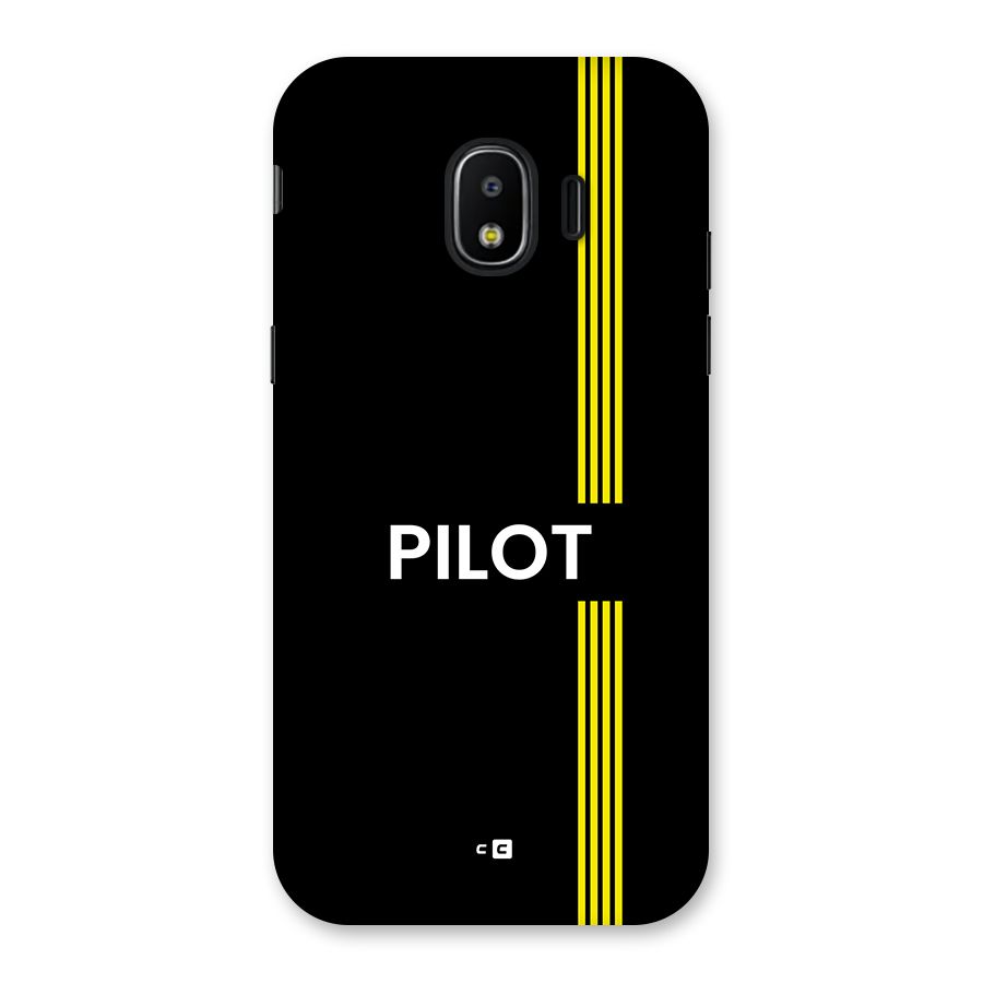 Pilot Stripes Back Case for Galaxy J2 Pro 2018