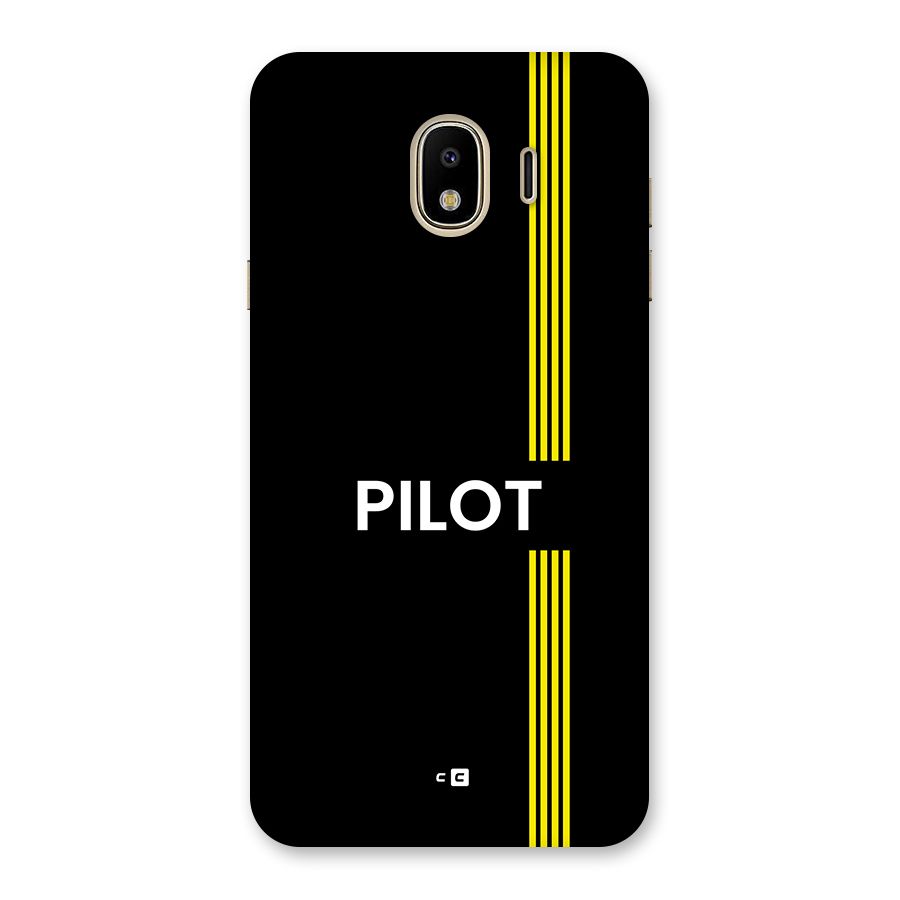 Pilot Stripes Back Case for Galaxy J4