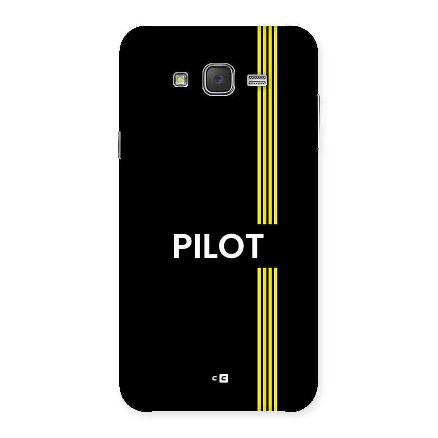 Pilot Stripes Back Case for Galaxy J7