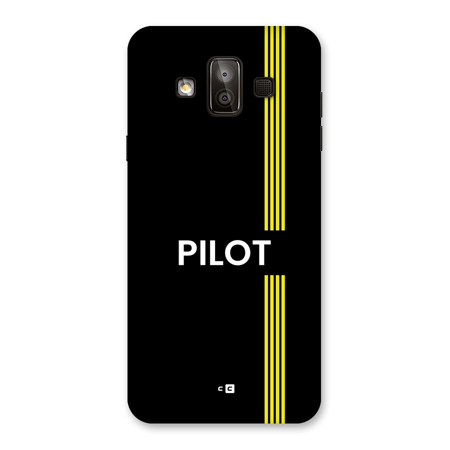Pilot Stripes Back Case for Galaxy J7 Duo