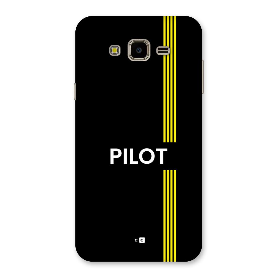 Pilot Stripes Back Case for Galaxy J7 Nxt