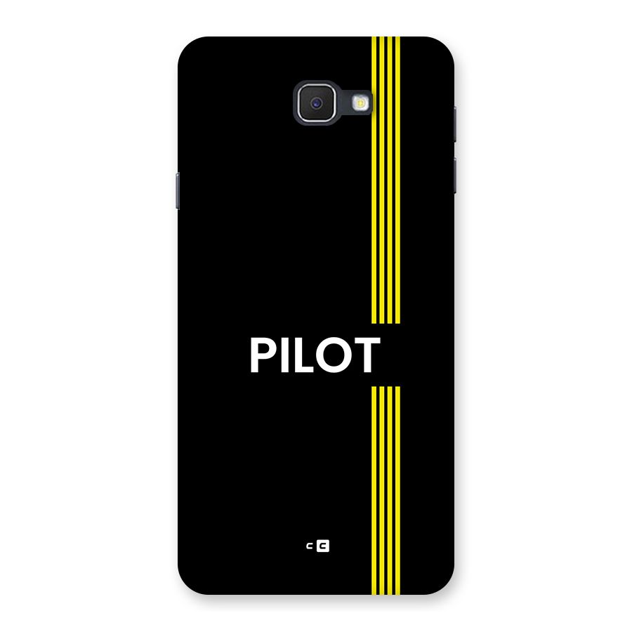 Pilot Stripes Back Case for Galaxy J7 Prime