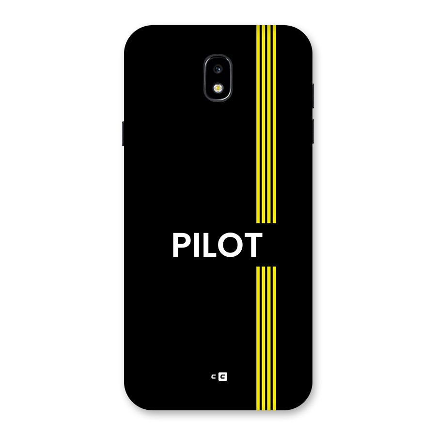 Pilot Stripes Back Case for Galaxy J7 Pro